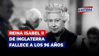 🔴🔵Reina Isabel II de Inglaterra fallece a los 96 años