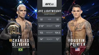 UFC 269 ЧАРЛЬЗ ОЛИВЕЙРА - ДАСТИН ПОРЬЕ ПОЛНЫЙ БОЙ | CHARLES OLIVEIRA vs DUSTIN POIRIER FULL FIGHT