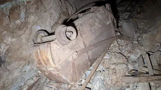 The Bonanza Mine: Finding a Skip Car and Descending Down to the 800 Level (Part 2 of 2)