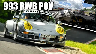 MY FIRST DRIVE in 575 hp RWB Porsche 993 Turbo!