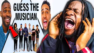 DAVE & THE BETA SQUAD?! | GUESS THE MUSICIAN FT DAVE (REACTION)