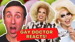 Gay Doctor REACTS to UNHhhh Sports ep 177 | Dr. Jake with Trixie Mattel and Katya Zamolodchikova