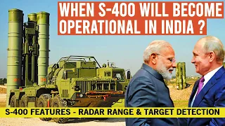 INDIAN S-400 missile defense systems to become operational next year | Russia started S-400 Delivery