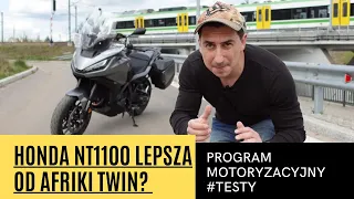 Program Motoryzacyjny #TESTY. Honda NT1100 czyli Africa Twin na autostradę