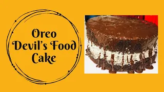 Oreo Devils Food Cake