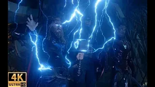 Тор Кэп и Старк решаются напасть на Таноса. Thor Cap and Stark decide to attack Thanos