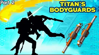 Shadow Fight 2 Special Edition. Titan's Bodyguards with Flame Clubs. Finishing Spaceship Challenge.