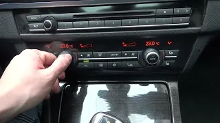 How to Synchronize Airflow in BMW Series 5 F10/F11 ( 2010 – 2017 ) - Sync Climate Control