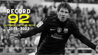 Lionel Messi - All 92 Outside Of The Box Goals (2006 - 2023). HD