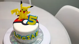 Pokemon Cake tutorial
