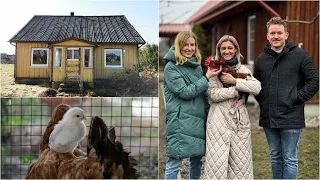 Kada įkurtuvės? Jaunuoliai nusprendė visiškai transformuoti senelių sodybą