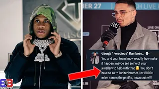 BAD NEWS: GEORGE KAMBOSOS TELLS DEVIN HANEY TO SELL HIS JEWELRY AND PAY HIM MORE MONEY TO MAKE FIGHT