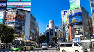 4K 60fps HDR iPhone 12 Pro MAX Test - Tokyo Morning Walk from Omotesando to Shibuya