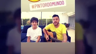 😱😱😱 Enzo e Bruno falando do super lançamento #maiorpintordomundo... 🤩🤩🤩 TOP DEMAIS 👏👏👏