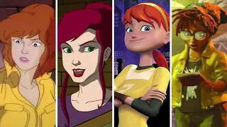 Evolution of April O'Neil in Cartoons & Movies [1987-2023]