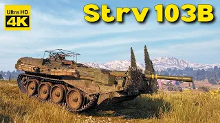 World of Tanks 4 Kills 9,4K damage Strv 103B | 4K Video | - My battle My rules