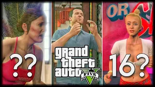 GTA 5 ALL CHARACTERS AGE