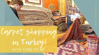 Come Carpet Shopping with ME in TURKEY!