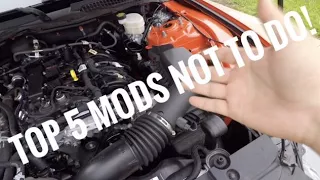 Top 5 Mods Not To Do To Your Ecoboost Mustang