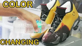 Custom COLOR SHIFTING Shoes!!! DIY (MIND BLOWING)