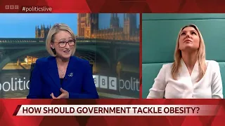 Rebecca Long-Bailey MP discusses IPPR report on obesity on BBC Politics Live