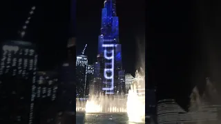 Дубай 2021. Поющие фонтаны. Бурдж Халифа.
