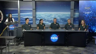 Meet the Next Crew Members Flying to the Space Station (Official NASA Briefing) (July 25, 2023)