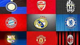 OS MAIORES CLUBES DE CADA PAÍS DA EUROPA