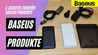 ⚡ Baseus Produkte 3x Powerbank, USB-Ladegeräte und KFZ USB-Ladegeräte