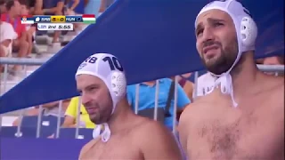 Serbia vs Hungary - Waterpolo Men Euro Championship 2018