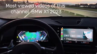 Most viewed videos of BMW X1 2023 channel