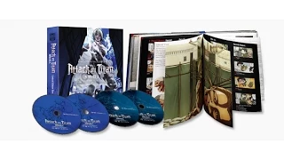 ATTACK ON TITAN PART 2 LIMITED EDITION BLU-RAY/DVD/MANGA BUNDLE UNBOXING!!
