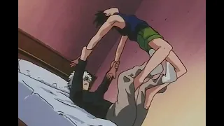 Hunter x Hunter 1999 - Gon & Killua Fight Over Chocolate Robots! (English Dub)