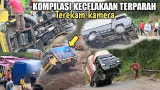 KECELAKAAN TERPARAH TEREKAM KAMERA‼️Kompilasi Insident Beruntun