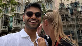 She came to Barcelona to meet me 🤭 | Indian Boy In Spain | San Kalra Vlogs