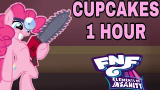 Cupcakes Song 1 Hour FNF Elements Of Insanity vs Pinkie Pie