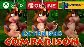 Banjo-Kazooie Extended Graphics Comparison (N64 vs. Xbox vs. Switch)