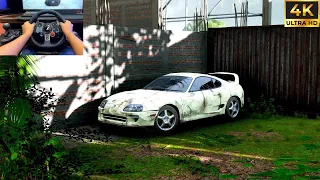 Rebuilding An Abandoned TOYOTA SUPRA MK4 (1599HP) | Forza Horizon 5 | Logitech G29 Gameplay