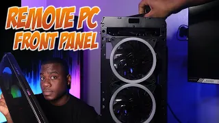 THIS IS HOW TO REMOVE YOUR PC FRONT PANEL - HOW TO REMOVE THE CIT BLAZE FRONT PANEL AND SIDE PANEL