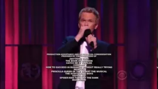 Neil Patrick Harris Closing Rap Tony Awards 2011