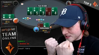 Top 5 Matt Staples EPIC Moments! | Online Poker - Texas Holdem | partypoker Team Online