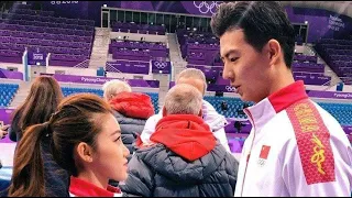 [ENG CC] Wang Shiyue x Liu Xinyu Livestream From The Beijing Olympic Village | 王诗玥 柳鑫宇 奥运村内直播连麦互动