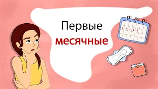 Первые месячные: Что? Как? Когда? (анимация)