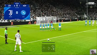 PES 2021 | Juventus vs Napoli | C.Ronaldo Amazing Free Kick Goal | Serie A TIM | Gameplay PC