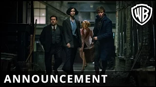 Fantastic Beasts and Where to Find Them – Announcement – Warner Bros. UK