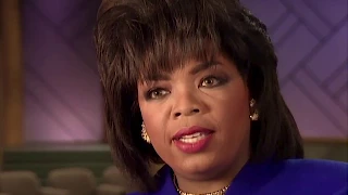Young Oprah Winfrey interview on her Life and Career (1991)