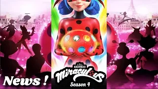 Staffel 4 Poster! Neue Songs aus dem Film! Neues Konzept-Bild! Miraculous Ladybug News!