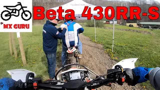 Test Riding the 2019 Beta 430RR-S !