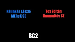 Boccia Országos Bajnokság 2024.05.12. Tos Zoltán (Humanitás SE) vs Pálinkás László (MEReK SE) (BC2)