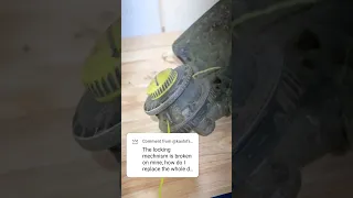 How to Replace Ryobi 40 Weed Eater Head
